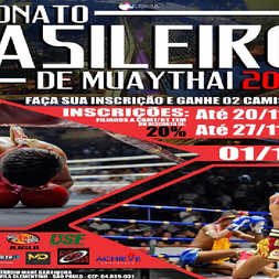 P0805-CAMPEONATO BRASILEIRO DE MUAY THAI 2018 - EDICAO