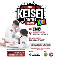 P2787-COPA KEISEI LOUVEIRA KIDS DE JIU JITSU 1 - EDICAO