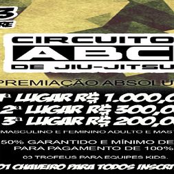 P0909-CIRCUITO ABC DE JIU JITSU 12 - EDICAO