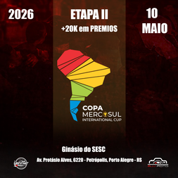 P2543-COPA MERCOSUL INTERNATIONAL CUP 2026 2ª - ETAPA