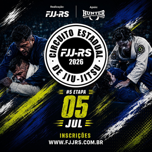 P2763-CIRCUITO ESTADUAL DE JIU-JITSU 2026 FJJ-RS 5 - ETAPA