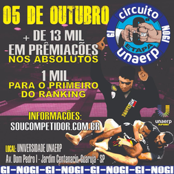 P2281-CIRCUITO UNAERP DE JIU-JITSU GI E NOGI 3 - ETAPA