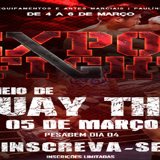 P0215-EXPO FIGHT MUAY THAI 1 - EDICAO