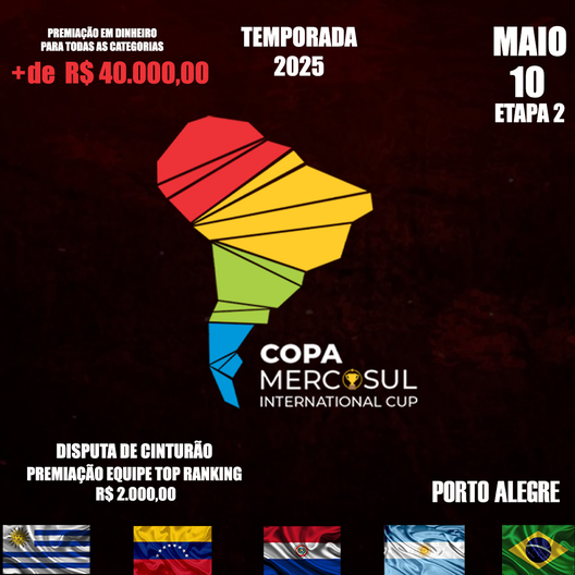 P2289-COPA MERCOSUL INTERNATIONAL CUP 2025 2ª - ANO