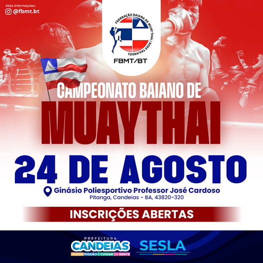 P2420-CAMPEONATO BAIANO DE MUAY THAI 1 - EDICAO
