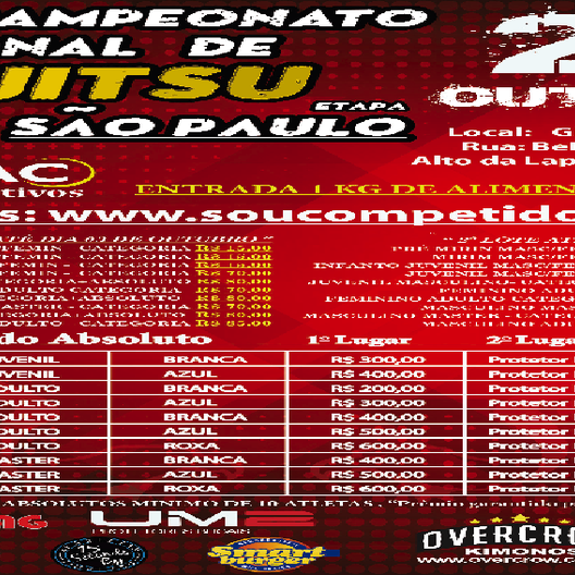 P0336-CAMPEONATO REGIONAL DE JIU JITSU 1 - EDICAO