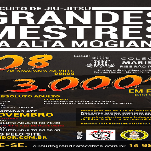 P0175-CIRCUITO GRANDES MESTRES DA ALTA MOGIANA 2015 - EDICAO