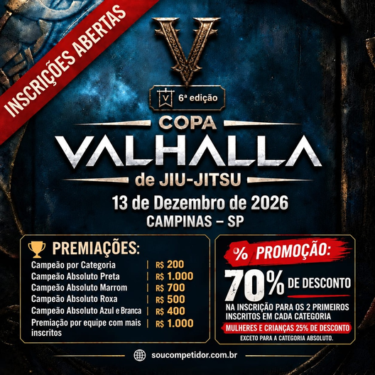 P2852-COPA VALHALLA DE JIU JITSU 6 - EDICAO