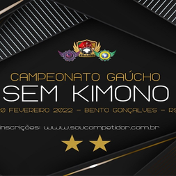 P1418-CAMPEONATO GAUCHO SEM KIMONO 1 - ETAPA