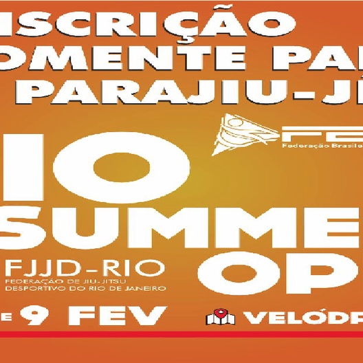 P1152-PARAJIU-JITSU - RIO SUMMER OPEN 2020 - EDICAO