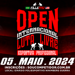 P2041-OPEN INTERNACIONAL DE LUTA LIVRE ESPORTIVA PROFISSIONAL 2024 - EDICAO