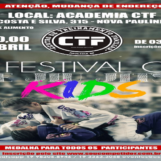 P0696-FESTIVAL CTF DE JIU-JITSU KIDS 3 - EDICAO