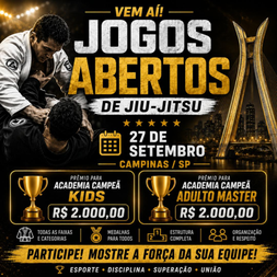 P2769-JOGOS ABERTOS DE JIU-JITSU 2026 - EDICAO