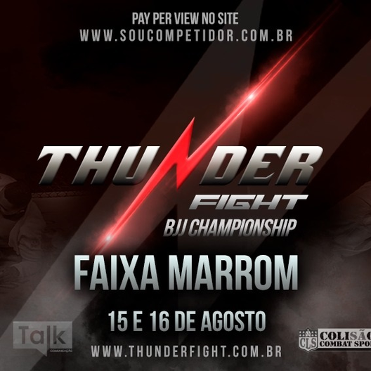 P1221-THUNDER FIGHT BJJ CHAMPIONSHIP - GP MARROM 1 - EDICAO