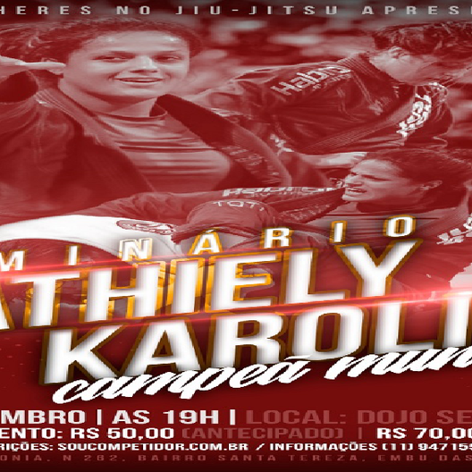 P0768-SEMINARIO COM NATHIELY CAROLINE @@@ 1 - EDICAO