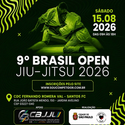 P2806-9º BRASIL OPEN BJJ 2026 - EDICAO