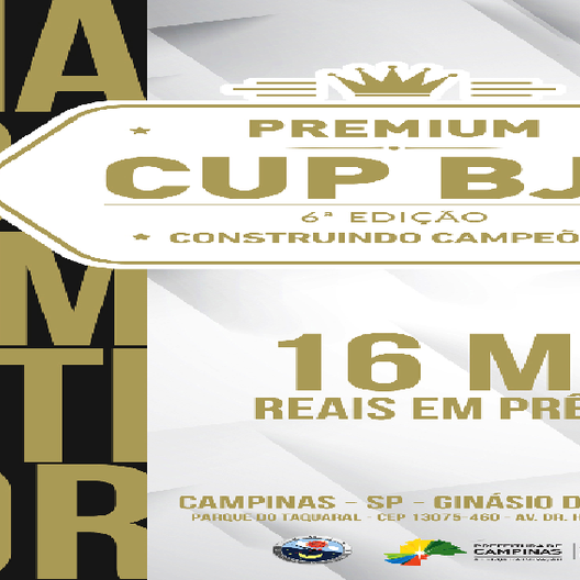 P0917-PREMIUM CUP BJJ 6 - EDICAO