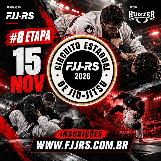 P2865-CIRCUITO ESTADUAL DE JIU-JITSU 2026 FJJ-RS 8 - ETAPA