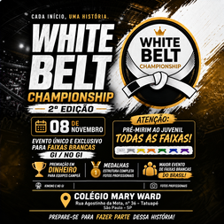 P2807-WHITE BELT CHAMPIONSHIP 2 - EDICAO