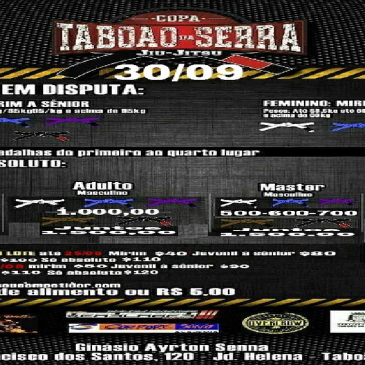 P0484-COPA TABOAO DA SERRA DE JIU JITSU 4 - EDICAO