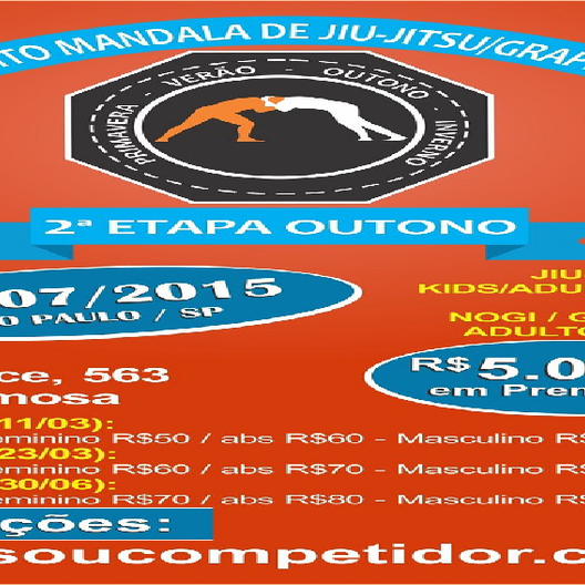 P0098-CIRCUITO MANDALA DE JIU-JITSU/GRAPPLING 2 - EDICAO