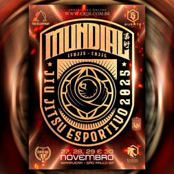 P2294-MUNDIAL DE JIU-JITSU CBJJE - JUVENIL, ADULTO E MASTER 2025 - EDICAO