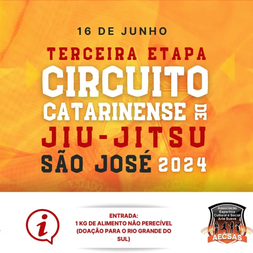 P2092-CIRCUITO CATARINENSE DE JIU-JITSU 3 - ETAPA
