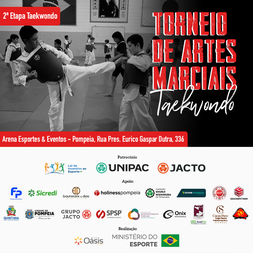 P2829-TORNEIO DE ARTES MARCIAIS TAEKWONDO 2 - ETAPA