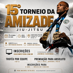 P2706-15º TORNEIO DA AMIZADE 2026 - EDICAO