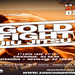 P0502-GOLD FIGHT JIU JITSU @@@ 1 - EDICAO