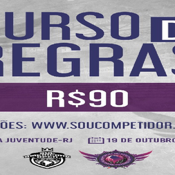 P1106-CURSO DE REGRAS E ARBITRAGEM SJJSAF 2019 - EDICAO