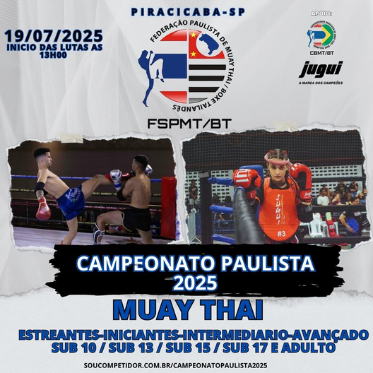 P2377-CAMPEONATO PAULISTA DE MUAY THAI 3 - EDICAO