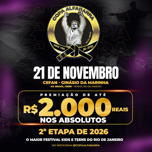 P2831-COPA ALFABARRA DE JIU-JITSU GI & NOGI 2 - ETAPA
