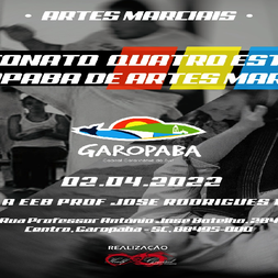 P1487-CAMPEONATO QUATRO ESTACOES GAROPABA DE ARTES MARCIAIS 1 - EDICAO