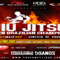 P0954-OPEN BRAZILIAN CHAMPION DE JIU-JITSU 2019 - EDICAO