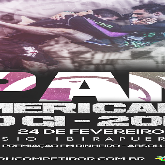 P0904-PAN AMERICANO NOGI 2019 - EDICAO