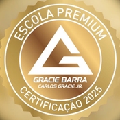 LOGO DA EQUIPE GRACIE BARRA NAVEGANTES - NAVEGANTES-SC