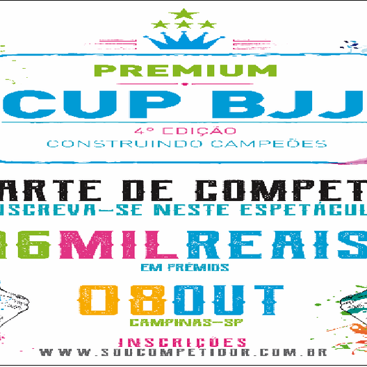 P0500-PREMIUM CUP BJJ 4 - EDICAO