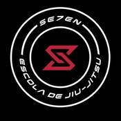 LOGO DA EQUIPE SE7EN ESCOLA DE JIU-JITSU - CUBATAO-SP