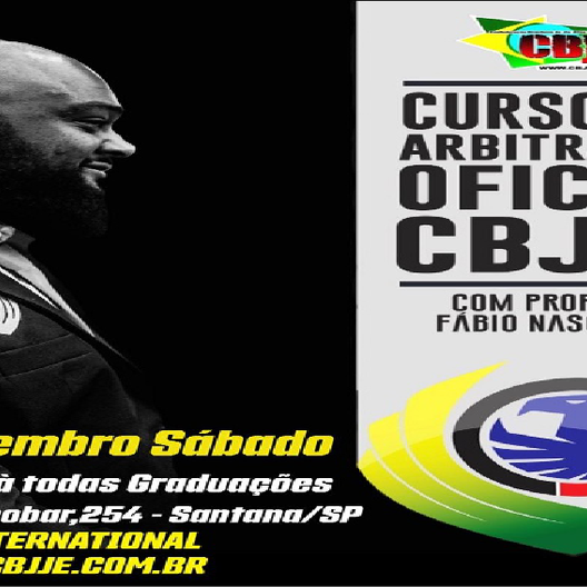P1081-CURSO DE ARBITRAGEM OFICIAL CBJJE 2019 - EDICAO