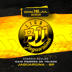 P1774-LIGA BJJ JAGUARIUNA 1 - EDICAO
