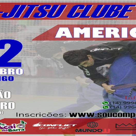 P1050-COPA JIU-JITSU CLUBE AMERICANA 1 - EDICAO