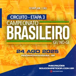 P2395-CAMPEONATO BRASILEIRO DE JIU-JITSU GI-NOGI 3 - ETAPA