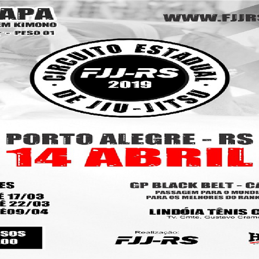 P0944-CIRCUITO ESTADUAL DE JIU-JITSU 2019 FJJ-RS 1 - ETAPA