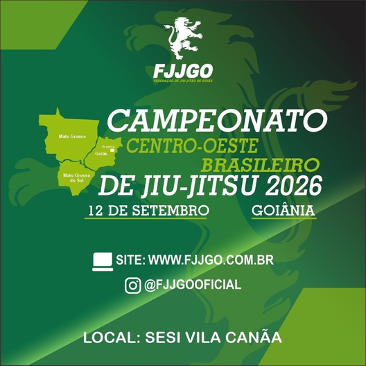 P2761-CAMPEONATO CENTRO-OESTE BRASILEIRO DE JIU-JITSU 2026 - EDICAO