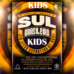 P2451-SUL BRASILEIRO CBJJE- KIDS 2025 - EDICAO
