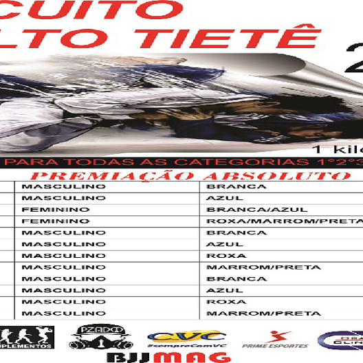 P0139-CIRCUITO ALTO TIETE JIU JITSU 2016 - EDICAO
