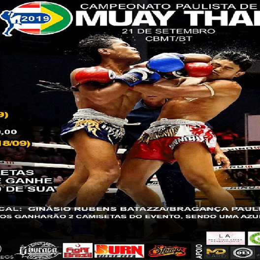 P1054-CAMPEONATO PAULISTA DE MUAY THAI 2019 - EDICAO