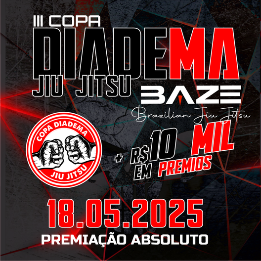 P2263-III COPA DIADEMA DE JIU-JISTU 2025 - EDICAO