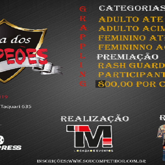 P0855-LIGA DOS CAMPEOES GRAPPLING 9 - EDICAO